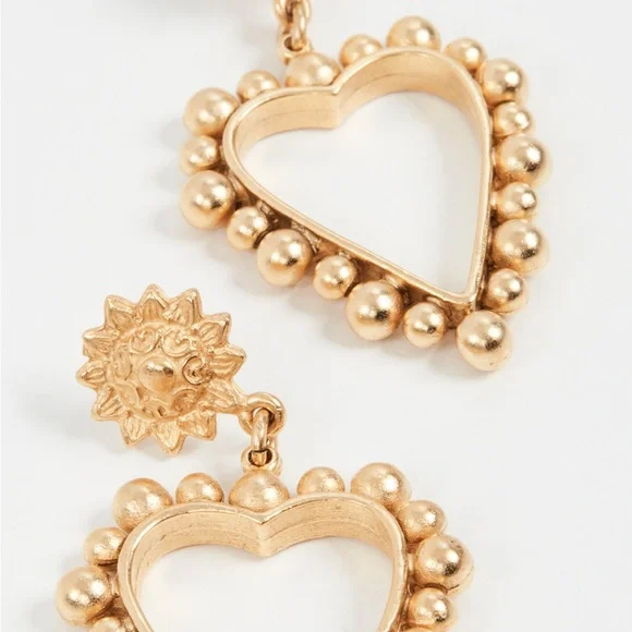 Brinker + Eliza ✨ Heart of Gold Earrings - Picture 3 of 8